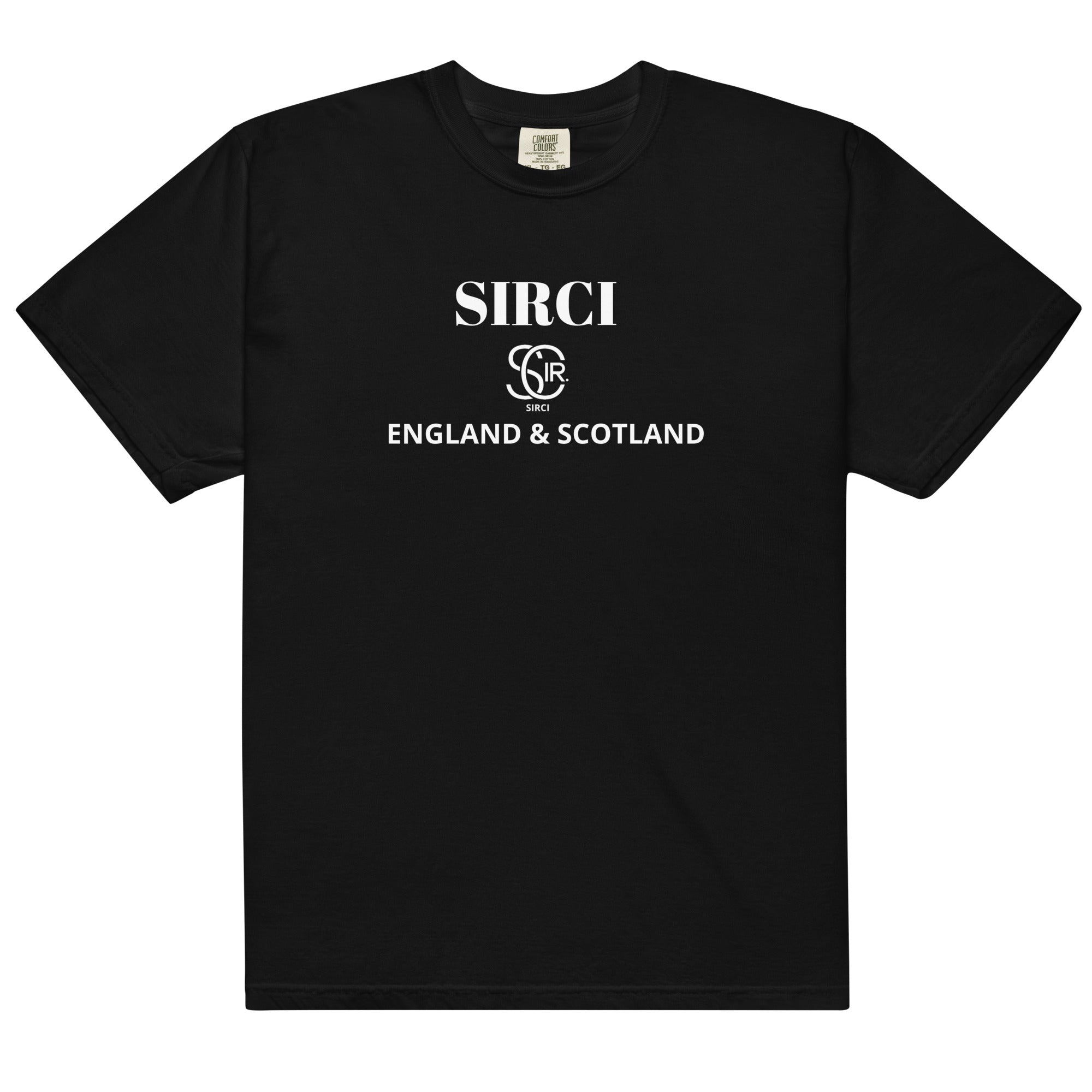 Sirci England & Scotland Unisex garment-dyed heavyweight t-shirt